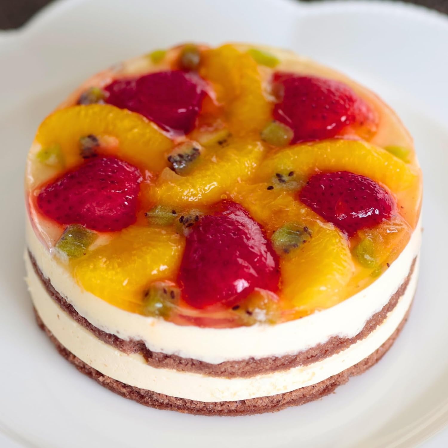 フルーツプリンムースケーキ 4号 (複製)